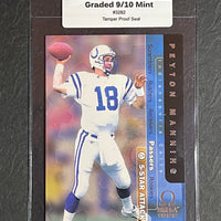 Peyton Manning 1999 Omega #3 Colts Card. 44-Max 9/10 Mint #3282