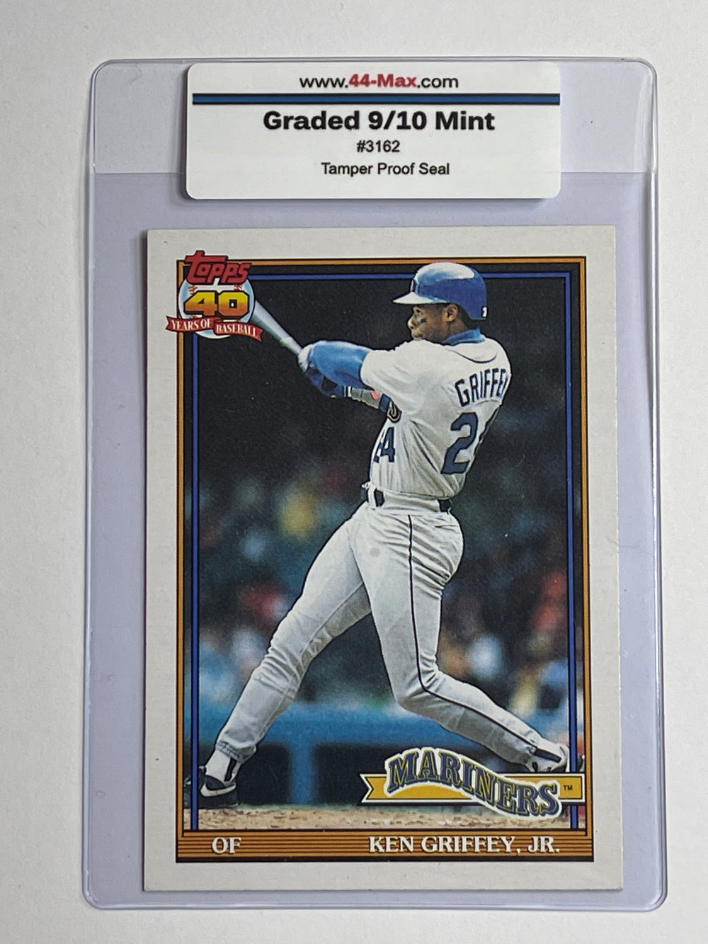Ken Griffey Jr 1991 Topps Mariners #790 Card. 44-Max 8/10 NM-MT #3162