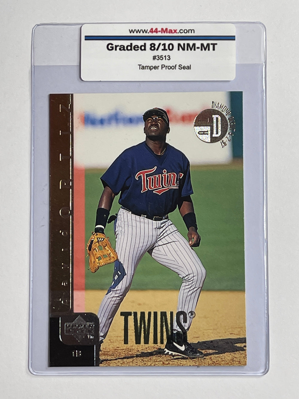 David Ortiz 1998 UD Baseball Card. 44-Max 8/10 NM-MT #3513