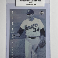 Nolan Ryan 1994 UD Baseball Card. 44-Max 8/10 NM-MT #3019