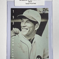 Lefty Grove 1994 UD Baseball Card. 44-Max 8/10 NM-MT #3016