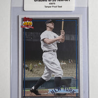 Lou Gehrig 2021 Topps Baseball Card. 44-Max 8/10 NM-MT #3676