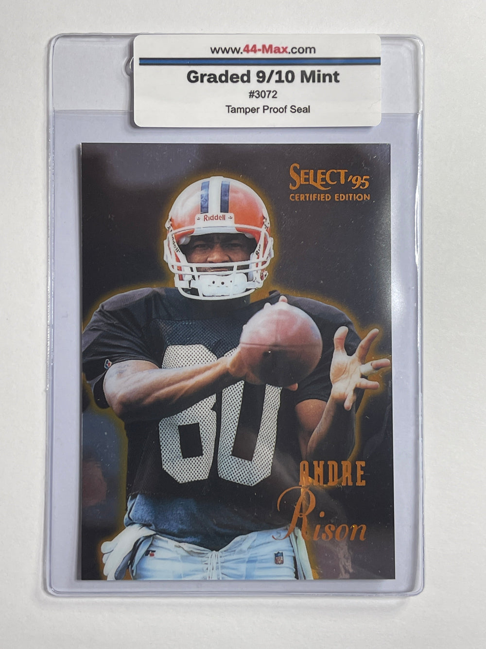 Andre Rison 1995 Select Football Card. 44-Max 9/10 Mint #3072