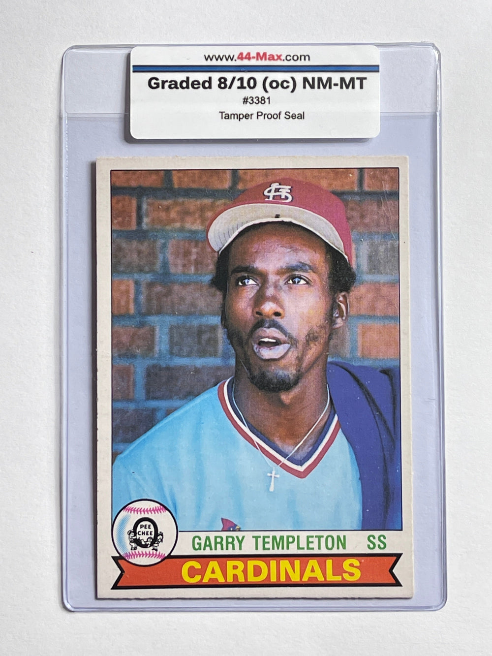 Garry Templeton 1979 O-Pee-Chee Baseball Card. 44-Max 8/10 (oc) NM-MT #3381