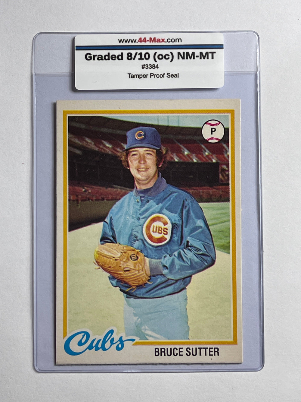 Bruce Sutter 1978 O-Pee-Chee Baseball Card. 44-Max 8/10 (oc) NM-MT #3384