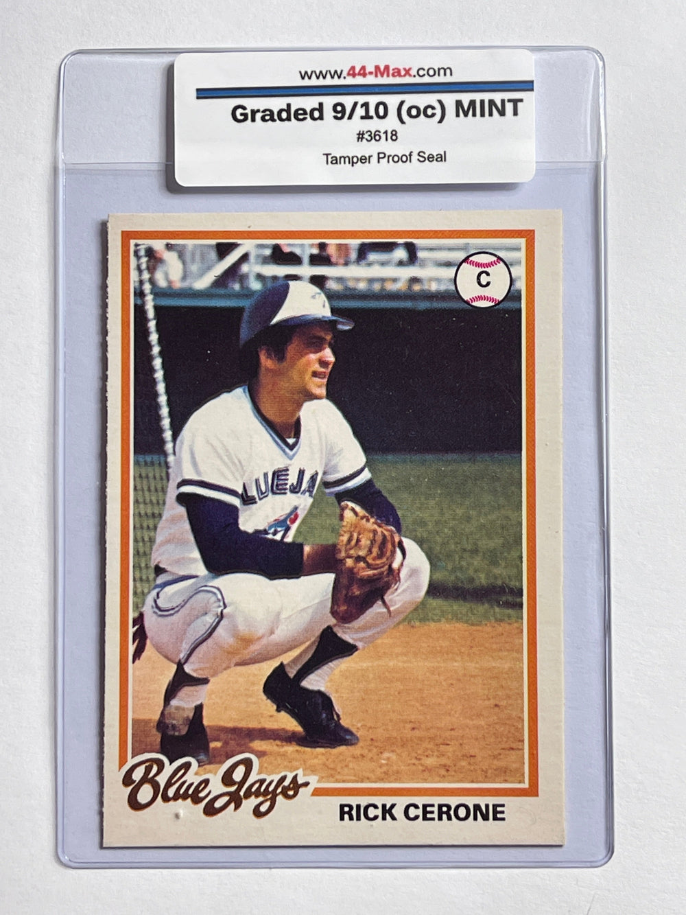 Rick Cerone 1978 O-Pee-Chee Baseball Card. 44-Max 9/10 (oc) MINT #3618