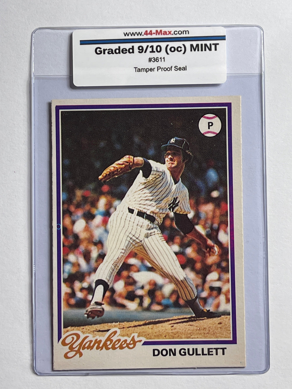 Don Gullet 1978 O-Pee-Chee Baseball Card. 44-Max 9/10 (oc) MINT #3611