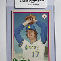 Glenn Abbott 1978 O-Pee-Chee Baseball Card. 44-Max 9/10 (oc) MINT #3614