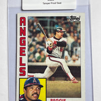 Reggie Jackson 1984 Topps Baseball Card. 44-Max 5/10 EX #3809