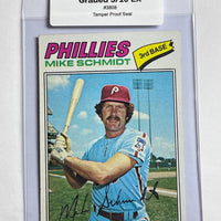 Mike Schmidt 1977 Topps Baseball Card. 44-Max 5/10 EX #3808