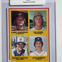 Jack Morris 1978 Rookie Topps Baseball Card. 44-Max 5/10 EX #3804