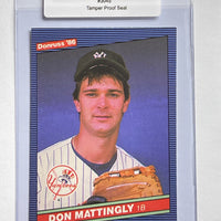 Don Mattingly 1986 Donruss Baseball Card. 44-Max 7/10 NM #3045