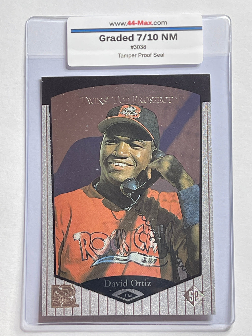 David Ortiz 1998 UD SP Baseball RC Card. 44-Max 7/10 NM #3038