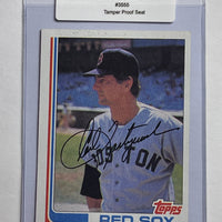 Carl Yastrzemski 1982 Topps Baseball Card. 44-Max 7/10 NM #3555