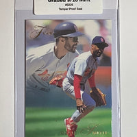 Ozzie Smith 1993 Flair Baseball Card. 44-Max 9/10 Mint #3225