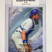 Mike Piazza WOTF 1993 Flair Baseball Card. 44-Max 8/10 NM-MT  #4008