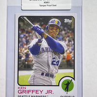 Ken Griffey Jr 2021 Topps Baseball Card. 44-Max 8/10 NM-MT #3951