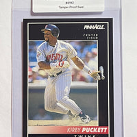 Kirby Puckett 1992 Pinnacle Baseball Card. 44-Max 8/10 Mint #4112