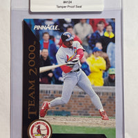 Brian Jordan  Team2000 1992 Pinnacle Baseball Card. 44-Max 8/10 Mint #4124