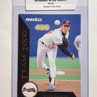 John Smoltz Team 2000 1992 Pinnacle Baseball Card. 44-Max 9/10 Mint #4193
