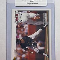 Carlton Fisk 1992 Upper Deck Baseball Card. 44-Max 9/10 MINT #3247