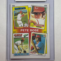Pete Rose 1986 Topps Baseball Card. 44-Max 8/10 NM-MT #3930