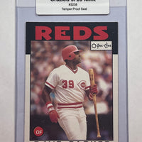 Dave Parker 1986 O-Pee-Chee Baseball Card. 44-Max 9/10 MINT #3238