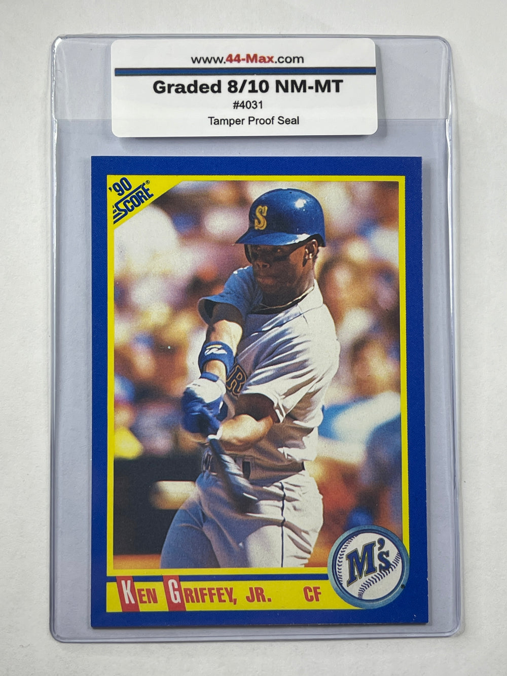 Ken Griffey Jr 1990 Score Baseball Card. 44-Max 8/10 NM-MT #4031