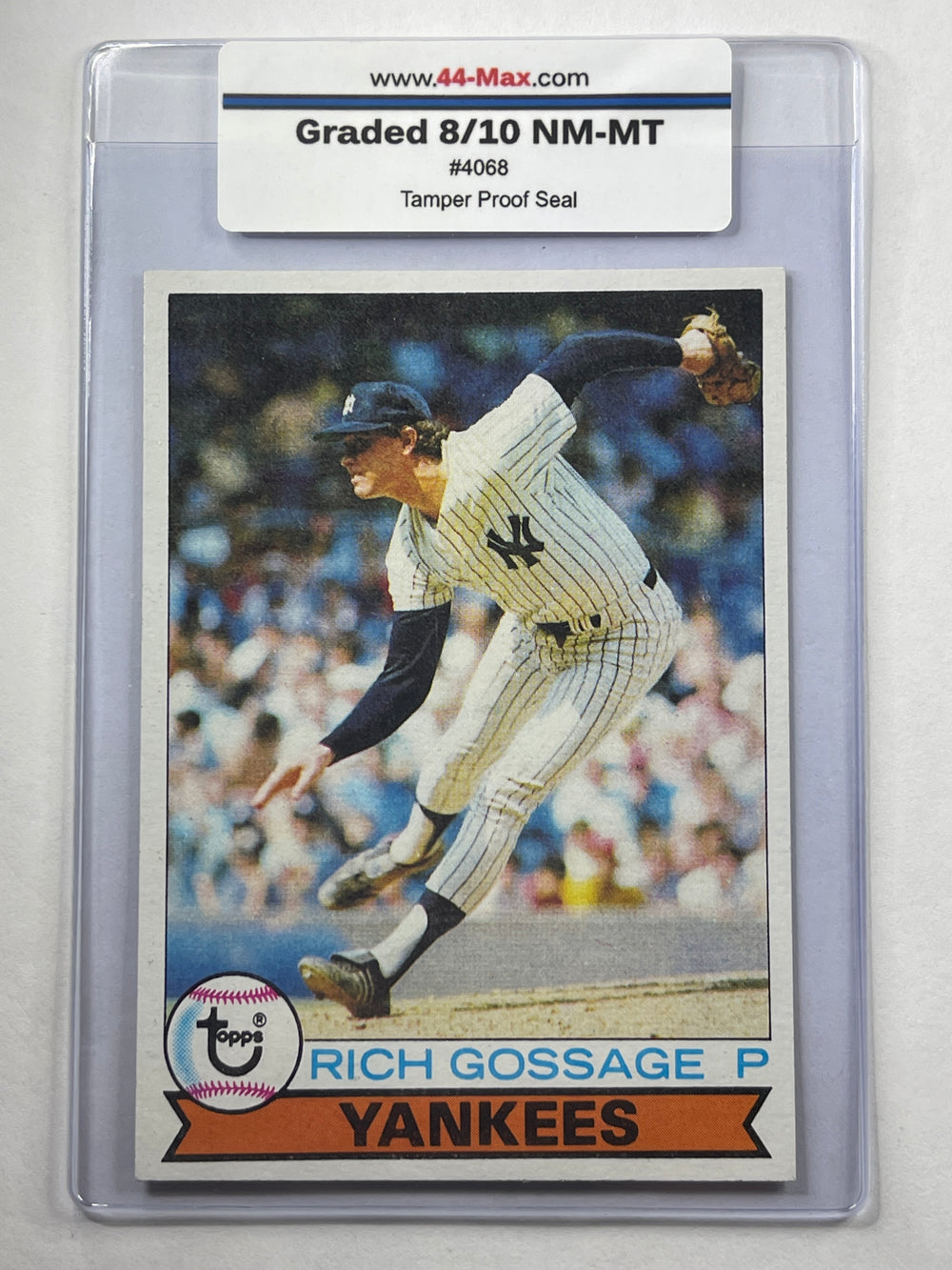 Rich Gossage 1979 Topps Baseball Card. 44-Max 8/10 NM-MT #4068