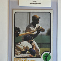 Roberto Clemente 1973 Topps Baseball Card. 44-Max 5/10 EX #3755